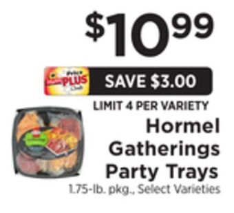 ShopRite Gatherings party trays offer