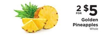 ShopRite Golden pineapples offer