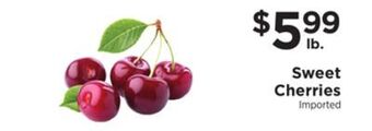 ShopRite Sweet cherries offer
