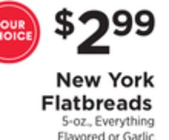 ShopRite Flatbreads offer