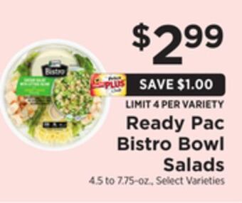 ShopRite Bowl salads offer