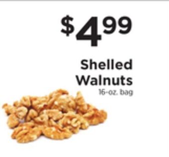 ShopRite Shelled walnuts offer