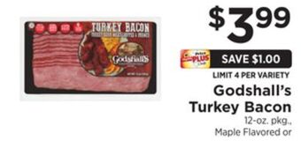 ShopRite Turkey bacon offer