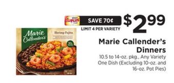 ShopRite Dinners offer