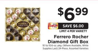 ShopRite Diamond gift box offer