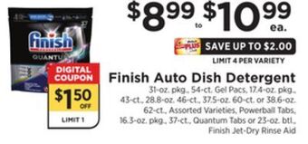 ShopRite Auto dish detergent offer