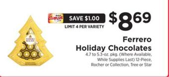 ShopRite Holiday chocolates offer