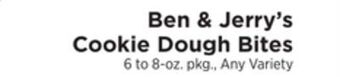 ShopRite Cookie dough bites offer