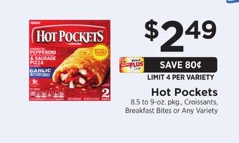 ShopRite Hot pockets offer