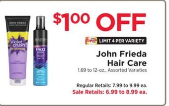 ShopRite Hair care offer