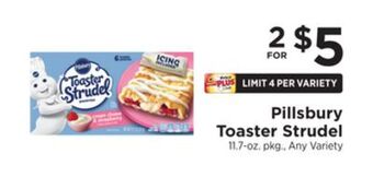 ShopRite Toaster strudel offer