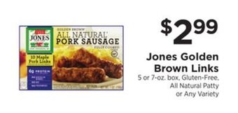 ShopRite Golden brown links offer