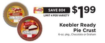 ShopRite Ready pie crust offer