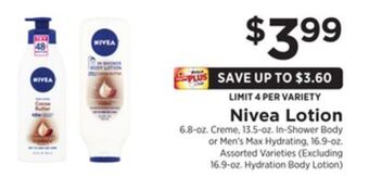 ShopRite Lotion offer