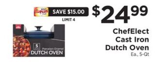 ShopRite Cast iron dutch oven offer