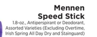 ShopRite Speed stick offer