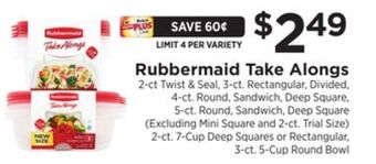 ShopRite Take alongs offer