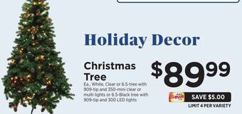 ShopRite Christmas tree offer