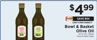 ShopRite Olive oil offer