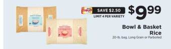 ShopRite Bowl & basket rice offer
