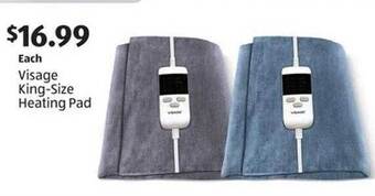 Aldi Visage king-size heating pad offer