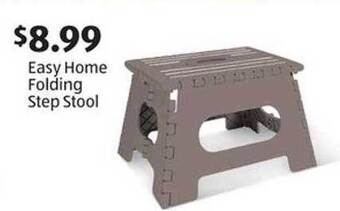 Aldi Easy home folding step stool offer
