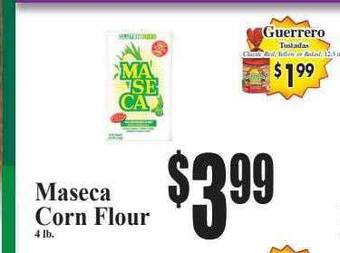 Baja Ranch Maseca corn flour offer