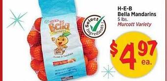 H-E-B H-e-b bella mandarins offer