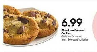 Stater Bros Cleo & leo gourmet cookies offer