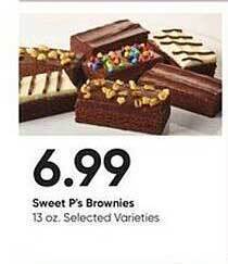 Stater Bros Sweet p's brownies offer