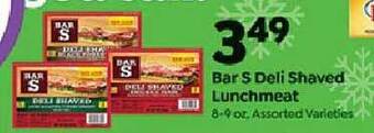 Save a Lot Bar s deli shaved lunchmeat offer