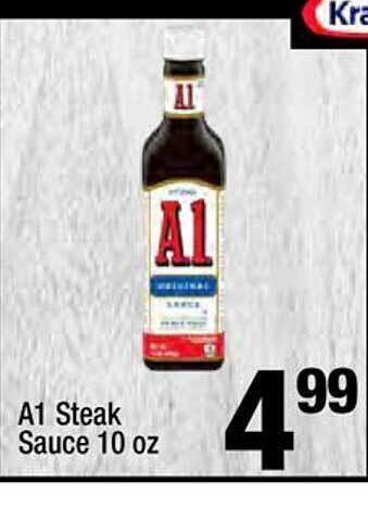 Super King Markets A1 steak sauce offer