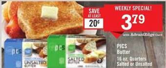 Price Chopper Pics butter offer
