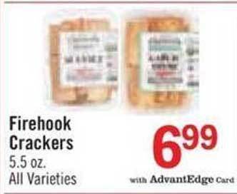 Price Chopper Firehook crackers offer