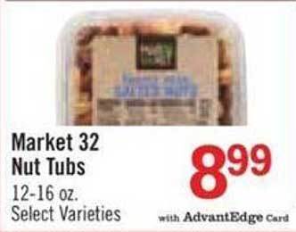 Price Chopper Market 32 nut tubs offer