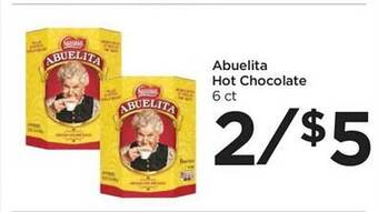 Food 4 Less Abuelita hot chocolate offer