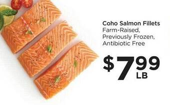 Food 4 Less Coho salmon fillets offer