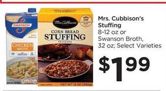 Food 4 Less Mrs. cubbison's stuffing offer