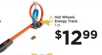 Food 4 Less Hot wheels energy track offer