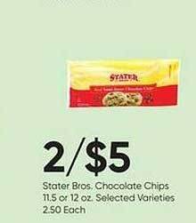 Stater Bros Stater bros, chocolate chips offer