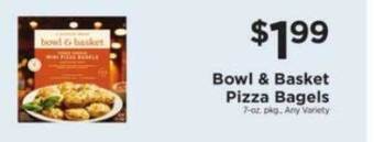 ShopRite Bowl & basket pizza bagels offer