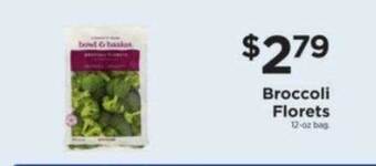 ShopRite Broccoli florets offer