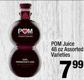 Super King Markets Pom juice offer