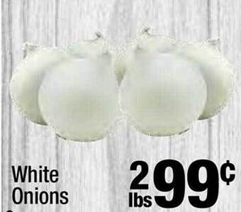 Super King Markets White onions offer