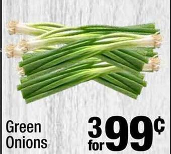 Super King Markets Green onions offer