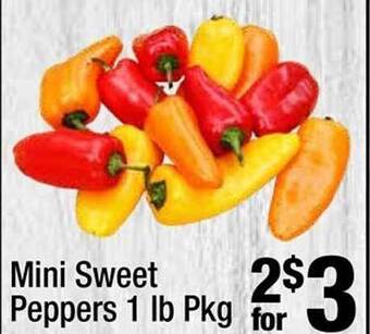 Super King Markets Mini sweet peppers offer