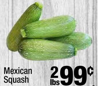 Super King Markets Mexican squash offer