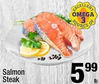 Super King Markets Salmon steak offer