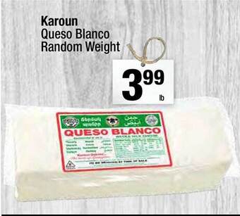 Super King Markets Karoun queso blanco random weight offer