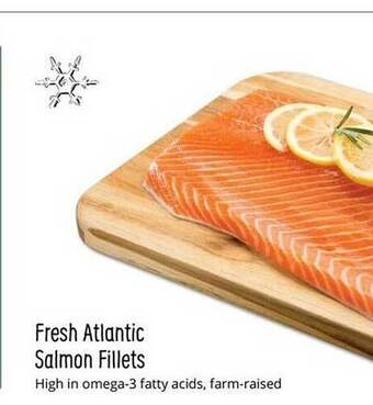 Sprouts Farmers Market Fresh atlantic salmon fillets offer